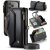 CaseMe iPhone 17 Pro Max Wallet RFID Blocking Crossbody Case with Wireless Charging Black