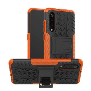 Xiaomi Mi 9 Hybrid Rugged PC + TPU Kickstand Case Orange