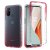 OnePlus Nord N100 Shockproof Clear Gradient Cover Red