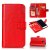 Samsung Galaxy S7 Edge Wallet 9 Card Slots Stand Case Red
