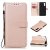 Samsung Galaxy Note 10 Wallet Kickstand Magnetic Case Rose Gold