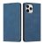 Forwenw iPhone 12 Pro Max Wallet Kickstand Magnetic Case Blue