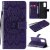 Xiaomi Mi 10T/10T Pro Embossed Sunflower Wallet Magnetic Stand Case Purple