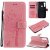 Motorola One Fusion Plus Embossed Tree Cat Butterfly Wallet Stand Case Pink