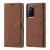 Forwenw Samsung Galaxy Note 20 Wallet Magnetic Kickstand Case Brown