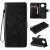 Xiaomi Mi 10T Lite Embossed Tree Cat Butterfly Wallet Stand Case Black