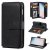 Samsung Galaxy S10e Multi-function 10 Card Slots Wallet Case Black