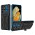 Samsung Galaxy S21 Ultra Card Slot Kickstand Shockproof Case Blue
