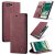 CaseMe iPhone 7 Plus/8 Plus Wallet Stand Magnetic Case Red