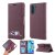 Huawei P30 Pro Cat Pattern Wallet Magnetic Stand Case Brown