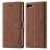 Forwenw iPhone 7 Plus/8 Plus Wallet Magnetic Kickstand Case Brown