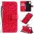 Samsung Galaxy A51 Embossed Sunflower Wallet Stand Case Red