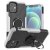 iPhone 12 Mini Hybrid Rugged PC + TPU Ring Kickstand Case White