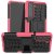 Samsung Galaxy S21 FE Hybrid PC + TPU Stand Case Rose