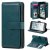 iPhone 7 Plus/8 Plus Multi-function 10 Card Slots Wallet Case Dark Green