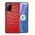 Genuine Leather Samsung Galaxy Note 20 Crocodile Pattern Cover Red