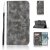 iPhone 7 Plus/8 Plus Premium Vintage Wallet Kickstand Case Gray