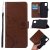 Samsung Galaxy A51 Butterfly Pattern Wallet Magnetic Stand Case Brown