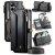 CaseMe Samsung Galaxy Z Fold8 Ultra RFID Wallet Case with Crossbody Strap, Zipper Pocket & Wireless Charging Black