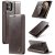 CaseMe iPhone 11 Wallet Magnetic Flip Stand Case Brown