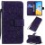 Huawei P40 Embossed Sunflower Wallet Stand Case Purple