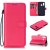 Samsung Galaxy A40 Wallet Magnetic Kickstand Leather Case Rose