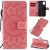 Samsung Galaxy A31 Embossed Sunflower Wallet Stand Case Pink