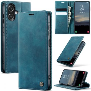 CaseMe Samsung Galaxy A07 4G/A06 4G/5G Magnetic Wallet Case with RFID Blocking Blue