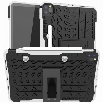 iPad Pro 11 inch 2021 Anti-Slip Hybrid Kickstand Case White