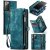 CaseMe Samsung Galaxy Note 20 Wallet Case with Wrist Strap Blue