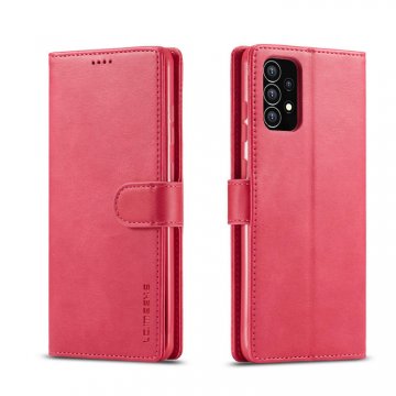 LC.IMEEKE Samsung Galaxy A53 5G Wallet Magnetic Case Rose