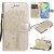 iPhone 12 Embossed Tree Cat Butterfly Wallet Stand Case Gold