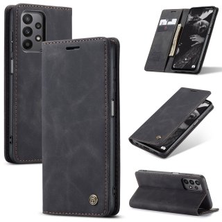 CaseMe Samsung Galaxy A23 Wallet Magnetic Case Black