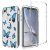 iPhone XR Clear Bumper TPU Blue Butterfly Case