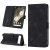 Skin-friendly Google Pixel 7A Wallet Stand Case with Wrist Strap Black