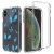 iPhone XS Max Clear Bumper TPU Blue Butterfly Case