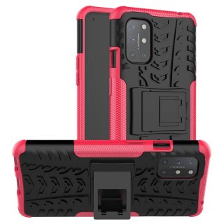 OnePlus 8T Hybrid Rugged PC + TPU Kickstand Case Rose