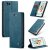 CaseMe iPhone 6/6s Retro Wallet Stand Magnetic Flip Case Blue