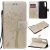OnePlus Nord Embossed Tree Cat Butterfly Wallet Stand Case Gold