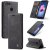 CaseMe Huawei P Smart Wallet Kickstand Magnetic Flip Case Black