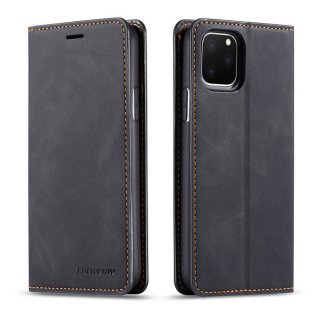 Forwenw iPhone 11 Pro Wallet Kickstand Magnetic Shockproof Case Black