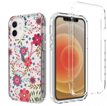 iPhone 11 Clear Bumper TPU Floral Prints Case