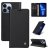 YIKATU iPhone 12/12 Pro Wallet Kickstand Magnetic Case Black