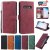 Samsung Galaxy S10 Wallet RFID Blocking Kickstand Case Red