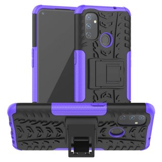 OnePlus Nord N100 Hybrid Rugged PC + TPU Kickstand Case Purple