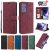 Samsung Galaxy Note 20 Ultra Wallet RFID Blocking Kickstand Case Red