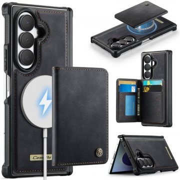 CaseMe Samsung Galaxy Z Fold8 Ultra Detachable Magnetic Wallet Case with RFID Blocking & Wireless Charging Black