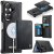 CaseMe Samsung Galaxy Z Fold8 Ultra Detachable Magnetic Wallet Case with RFID Blocking & Wireless Charging Black