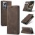 CaseMe Xiaomi 12 Pro Wallet Magnetic Case Coffee