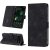 Skin-friendly Google Pixel 6 Pro Wallet Stand Case with Wrist Strap Black